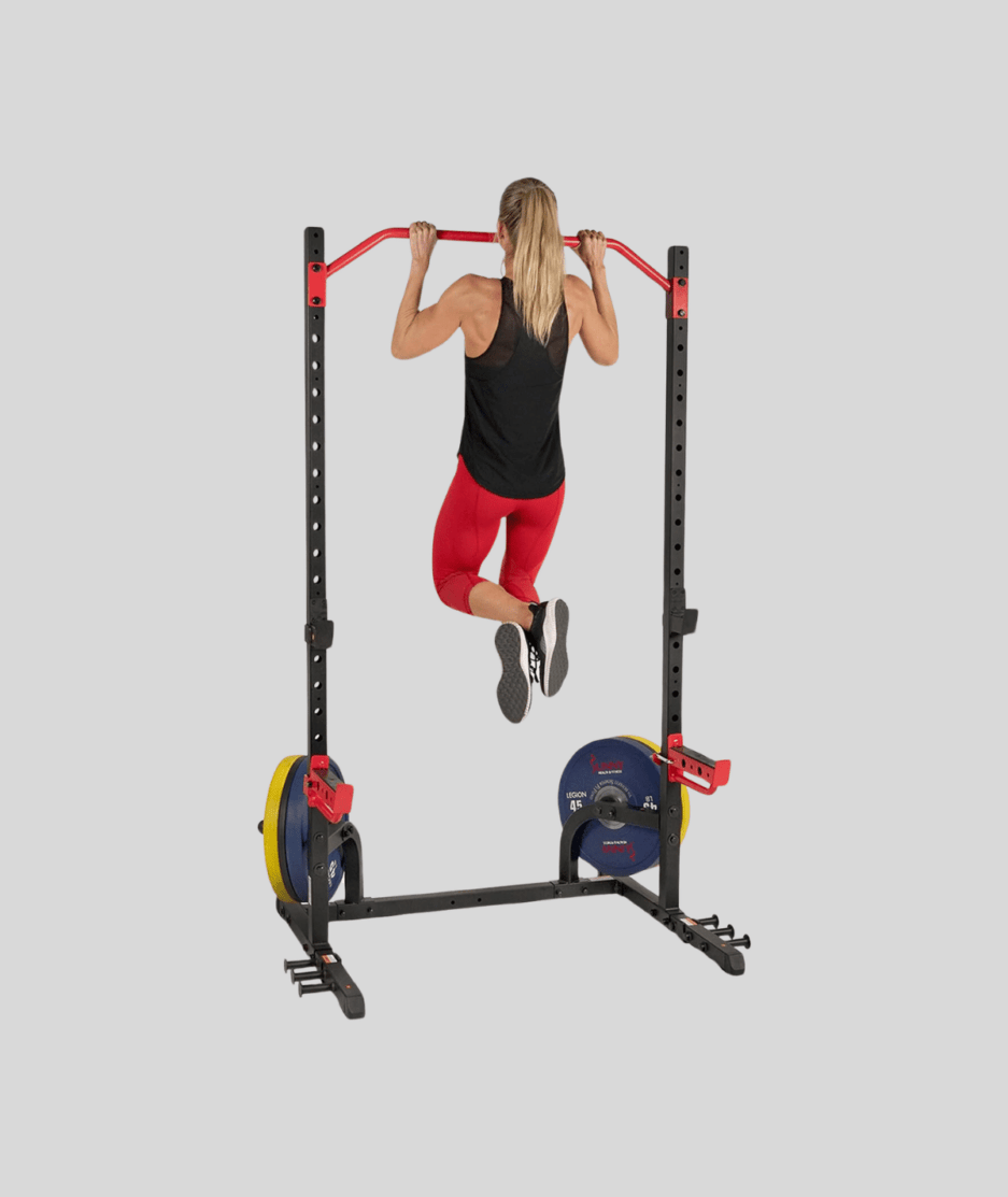 Adjustable Bench Press Squat Rack Versatile Fitness Solution