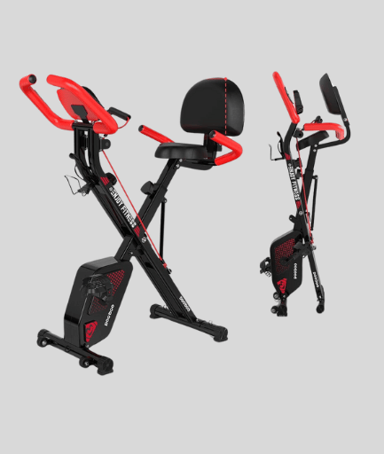 Get Fit Anywhere with the Pooboo Folding Exercise Bike!